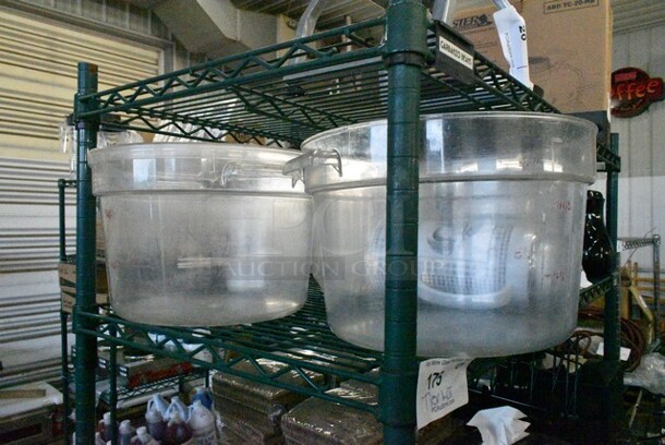 ALL ONE MONEY! Tier lot of Various Items Including Poly Bin, Poly Drop In Bins and Poly Coffee Pots.  - Image 2 of 9