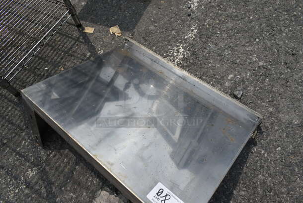 Stainless Steel Wall Mount Shelf. - Image 4 of 4