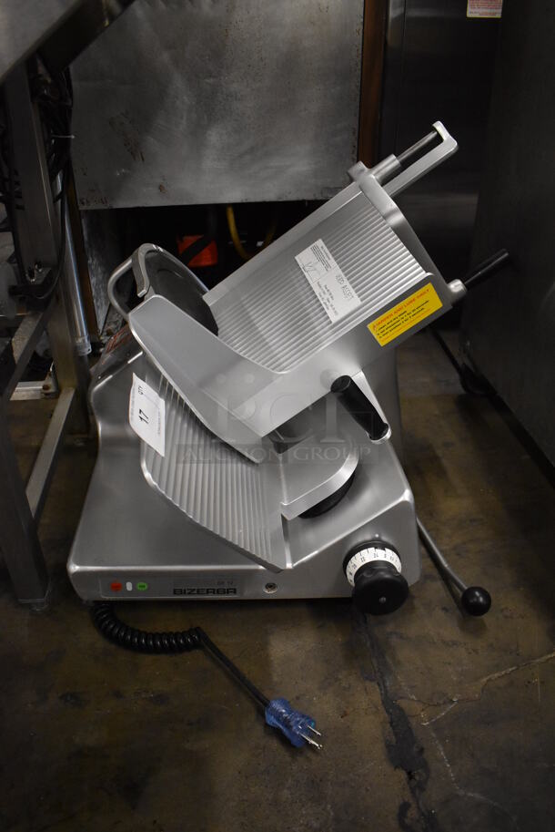 2010 Bizerba SE 12 US Stainless Steel Commercial Countertop Meat Slicer. 120 Volts, 1 Phase. 28x25x22. Tested and Working! - Image 2 of 7