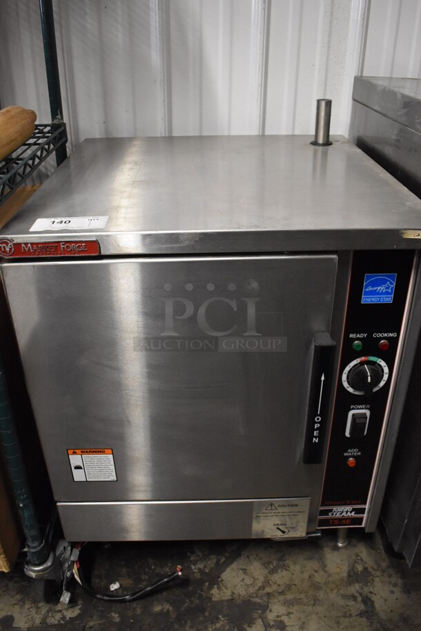 Market Forge TS-5E ENERGY STAR Stainless Steel Commercial Countertop Electric Powered Single Compartment Steam Cabinet. 24x27x30 - Image 2 of 8