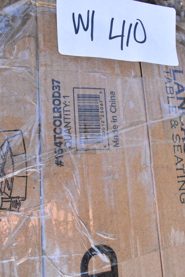 5 BRAND NEW SCRATCH AND DENT! Items Including 3 Box 164TCOLROD37 TABLE BASE COLUMN CAST IRON LINE BAR HT 3", Metal Legs, 164TB5222 Table Base. 5 Times Your Bid! May Be Missing Pieces.  - Image 4 of 7