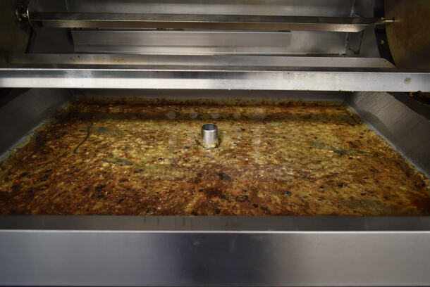 Hickory Industries N/5.8 G Stainless Steel Commercial Natural Gas Powered 7 Spit Rotisserie Oven w/ 7 Extra Spits on Stand. 65,000 BTU. - Image 8 of 11
