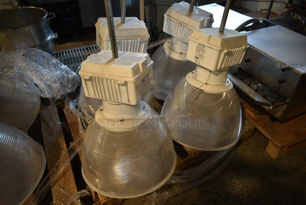 4 Genlyte Metal Wide-Lite Lights. 4 Times Your Bid! - Image 2 of 5