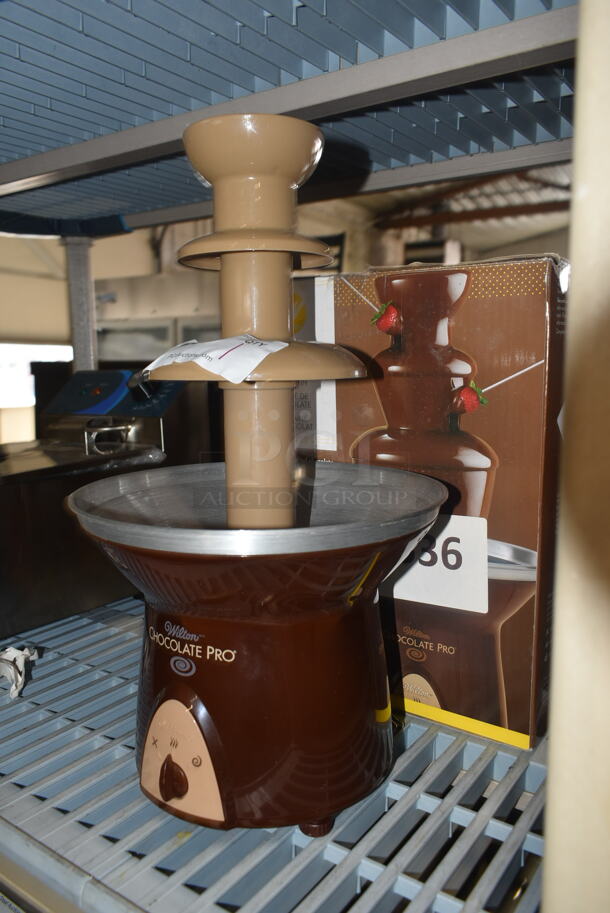 BRAND NEW SCRATCH AND DENT! Wilton TL-094 Chocolate Pro Metal Countertop Chocolate Fountain. - Image 3 of 9
