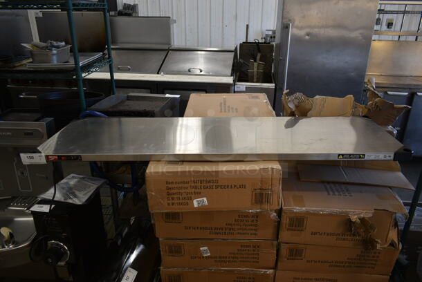 BRAND NEW SCRATCH AND DENT! 2023 Metro HS1860 Stainless Steel Commercial Warming Adjustable Shelf. 120 Volts, 1 Phase.  - Image 1 of 4