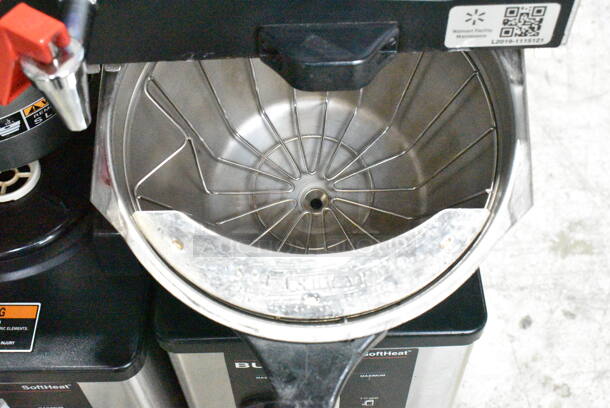 2016 Bunn DUAL SH DBC Stainless Steel Commercial Dual Coffee Machine w/ Hot Water Dispenser, 2 Satellite Servers and 2 Metal Brew Baskets. 120/208-240 Volts, 1 Phase. - Image 3 of 12