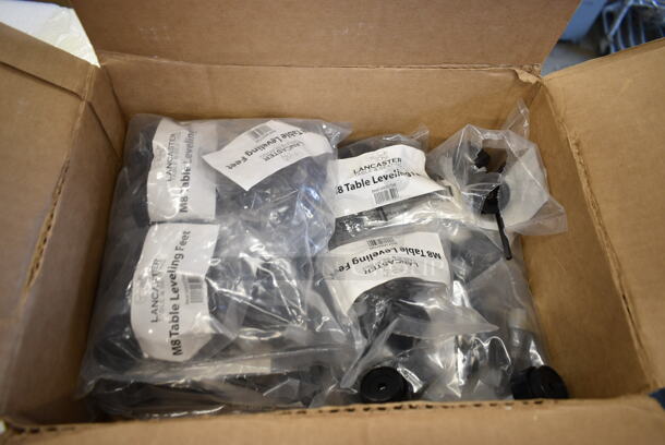 2 BRAND NEW SCRATCH AND DENT! Items Including 600TW3072G Parts to Regency Table Legs, Lancaster Table & Seating 349LVLFTM8 M8 Table Leveling Feet. 2 Times Your Bid!  - Image 7 of 8