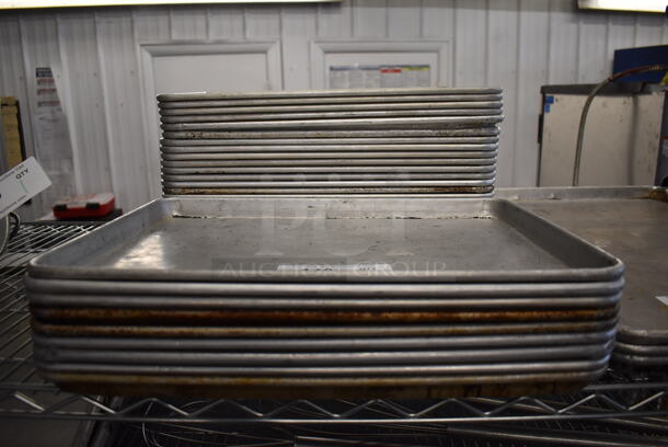 21 Metal Half Size Baking Pans. 13x18x1. 21 Times Your Bid! - Image 2 of 5