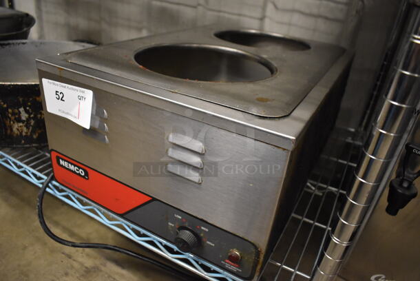 Nemco 6055A Stainless Steel Commercial Countertop Food Warmer. 120 Volts, 1 Phase. 14.5x22.5x8.5. Tested and Working! - Image 3 of 5