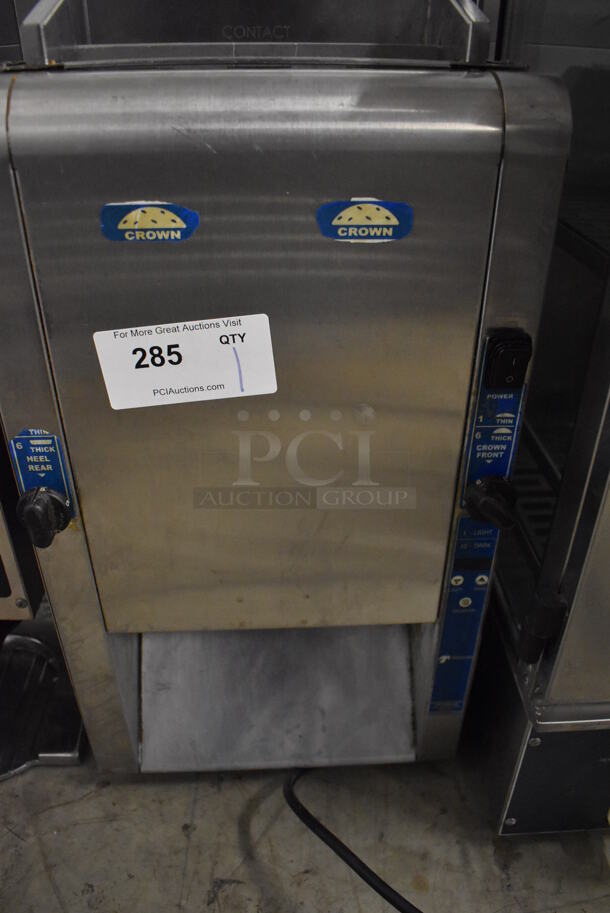 Roundup Stainless Steel Commercial Countertop Vertical Contact Toaster. 115 Volts, 1 Phase. 13x10x25. Tested and Working! - Image 4 of 7