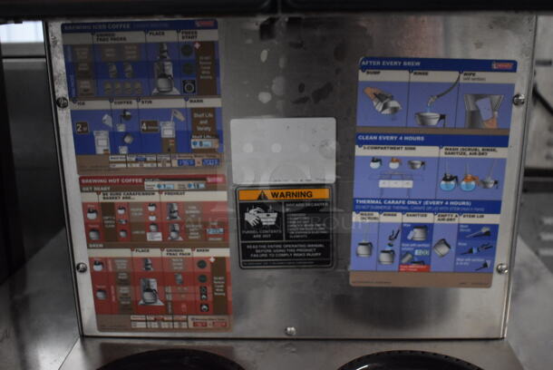 Bunn Stainless Steel Commercial Countertop 4 Burner Coffee Machine. 208/240 Volts, 3 Phase. - Image 5 of 6