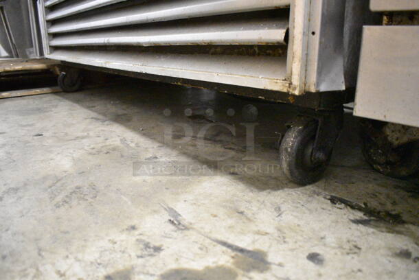 True T-49-2-G-2 Stainless Steel Commercial 4 Half Size Door Reach In Cooler on Commercial Casters. 115 Volts, 1 Phase. Tested and Working! - Image 2 of 8