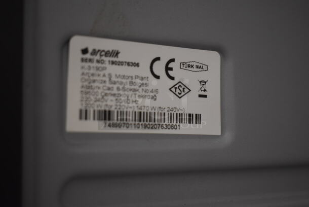 Arcelik K-3190P Metal Countertop Coffee Machine. 11x10x9 - Image 6 of 6