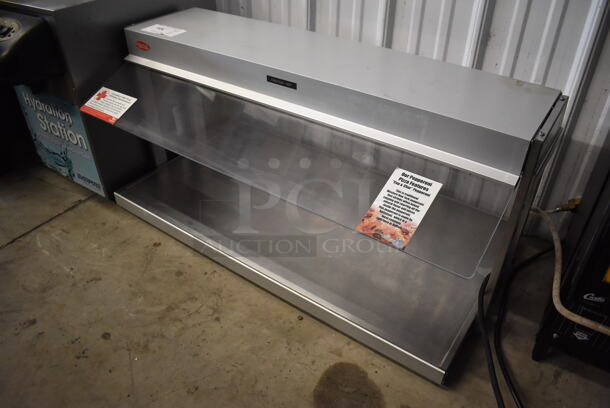 Hatco Metal Commercial Countertop Electric Powered Warming Display Merchandiser. 115 Volts, 1 Phase. 37x22x17.5. Tested and Working!