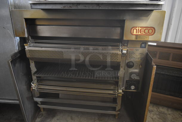 Nieco 242 E Stainless Steel Commercial Countertop Electric Powered BroilVection Conveyor Charbroiled Burger Grill. 120/208 Volts, 3 Phase. - Image 3 of 5