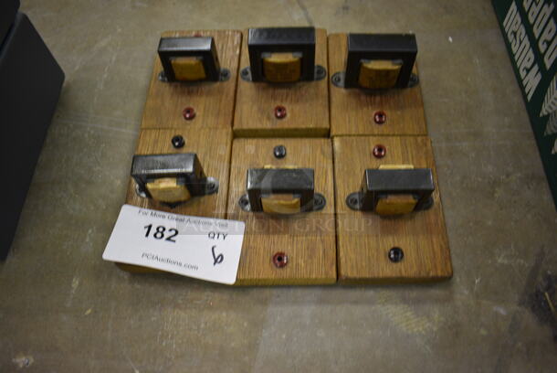 6 Chokes 55MADC in Wood and Metal. 6 Times Your Bid! (Main Building)