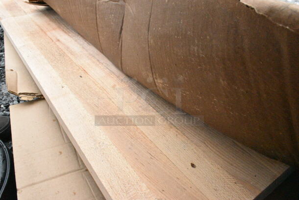BRAND NEW SCRATCH AND DENT! Wooden Tabletop. May Be Missing Pieces.  - Image 4 of 4