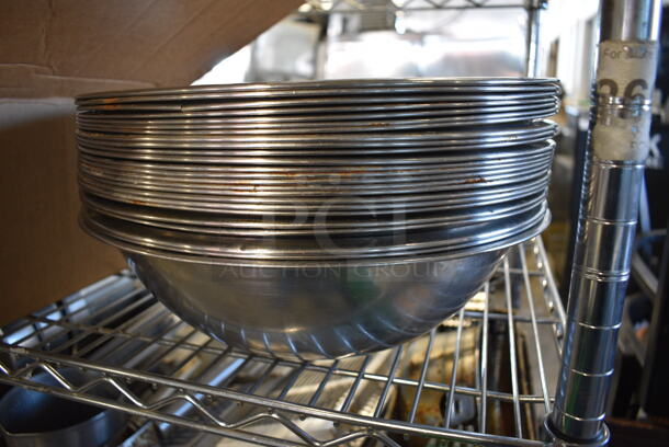 24 Metal Bowls. 13.5x13.5x4. 24 Times Your Bid! - Image 4 of 4