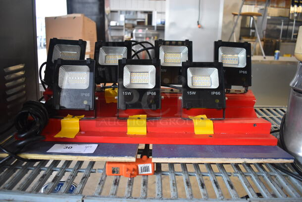 ALL ONE MONEY! 7 15W IP66 Lights. 26x13x12 - Image 4 of 4