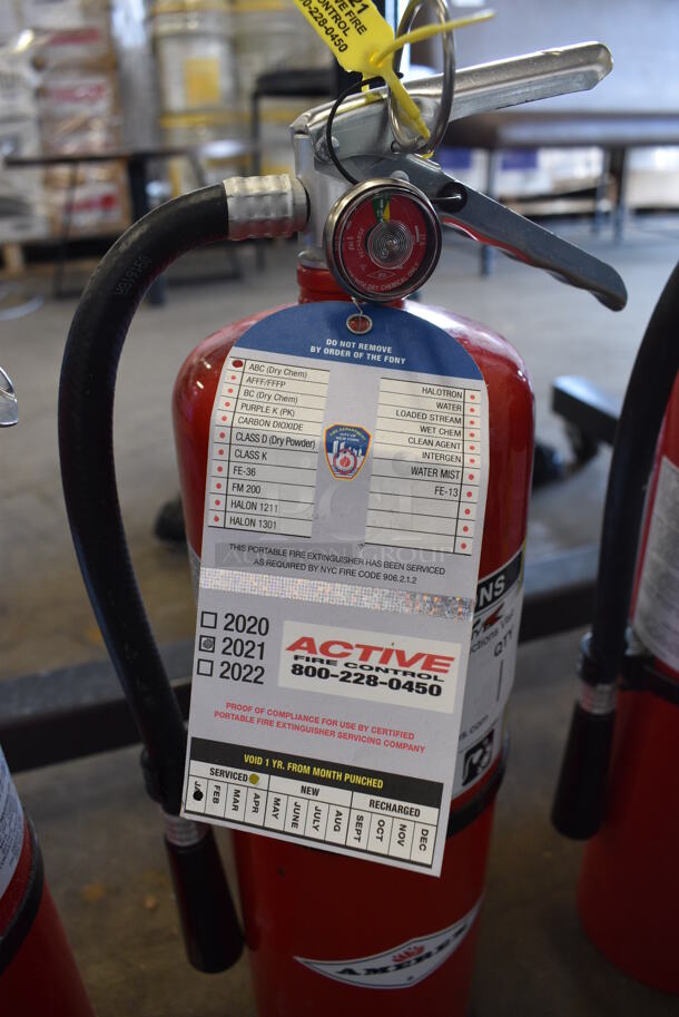Amerex Dry Chemical Fire Extinguisher. 7x5x20 - Image 4 of 4