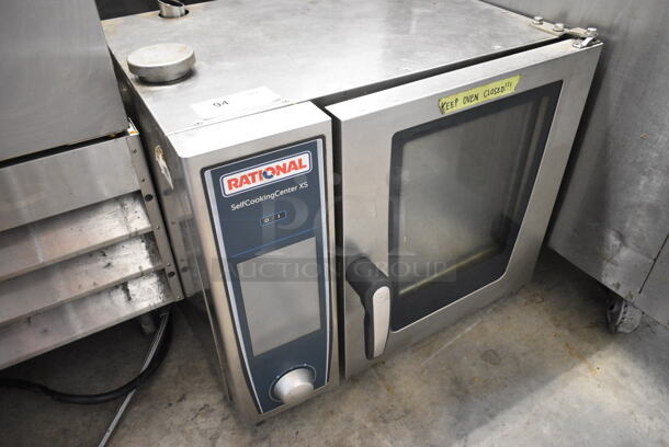 Rational SelfCookingCenter XS Stainless Steel Commercial Electric Powered Combi Convection Oven. 250 Volts, 1 Phase.  - Image 2 of 12