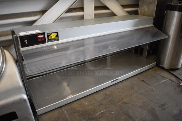 Hatco Metal Commercial Countertop Warmer w/ Sneeze Guard. 43x15.5x18. Tested and Working!