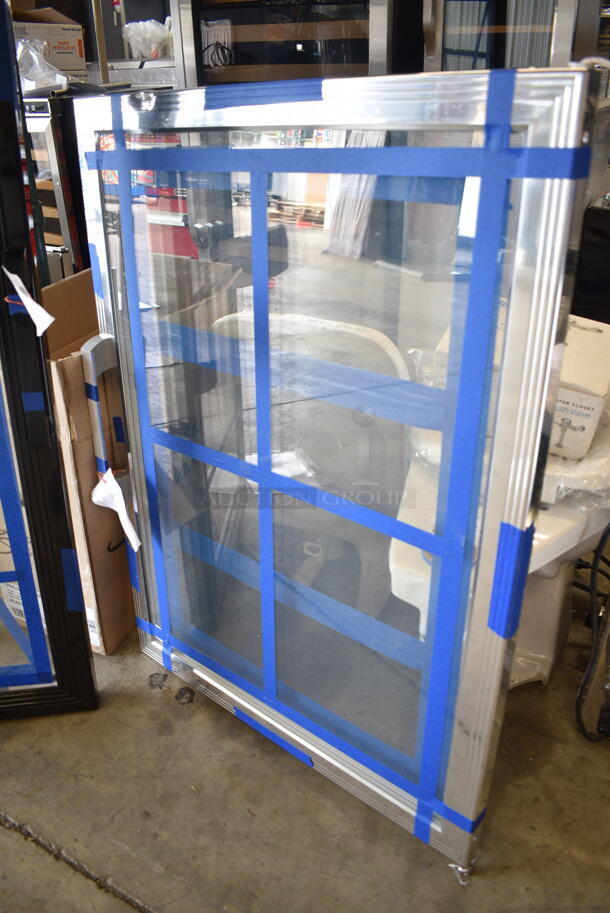3 BRAND NEW SCRATCH AND DENT! Items; Avantco 17811290 Black Right-Hinged Glass Door for GDC-9F-HC, Avantco 17811001 Silver Right-Hinged Glass Door for GDC-9F-HC, Avantco 17811243 Black Left-Hinged Glass Door for GDC-10-HC. 3 Times Your Bid! - Image 5 of 8