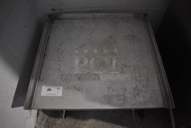 Metal Dolly on Commercial Casters. 27x27x17 - Image 4 of 4