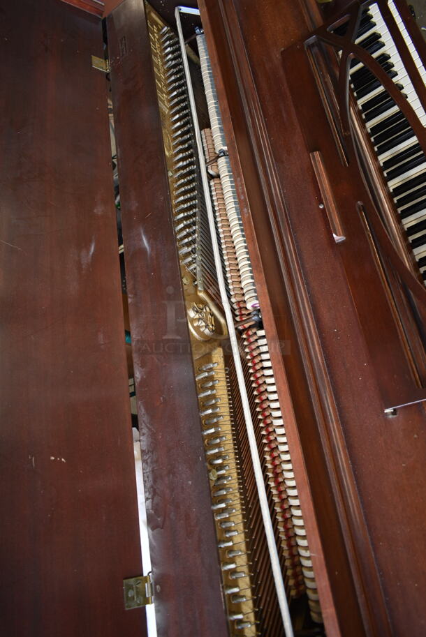 Hardman Wood Pattern Piano w/ Bench. - Image 5 of 6