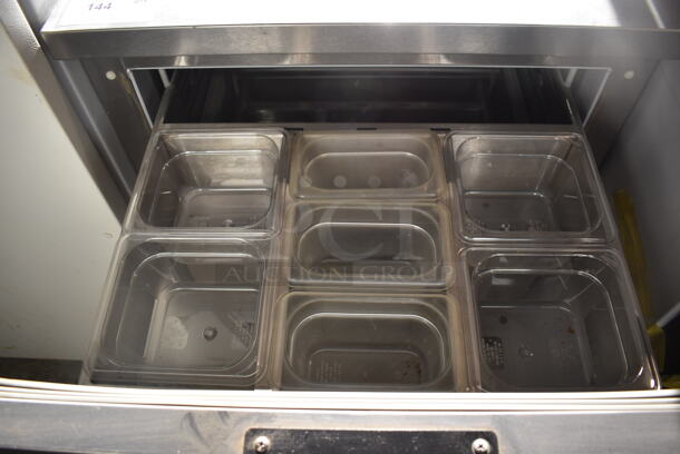 Beverage Air WTRD27A-2 Stainless Steel Commercial 2 Drawer Undercounter Cooler on Commercial Casters. 115 Volts, 1 Phase. 27x29x36. Tested and Working! - Image 6 of 10