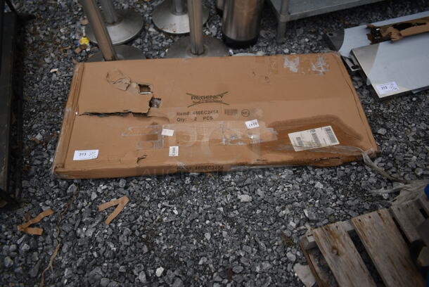 2 BRAND NEW SCRATCH AND DENT! Regency 460EC2454 24" x 54" NSF Chrome Wire Shelf - Image 2 of 4