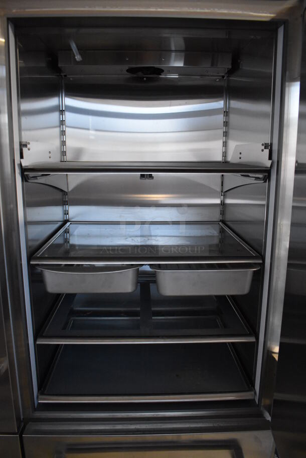 LIKE NEW! Sub Zero Stainless Steel Commercial Cooler Freezer Combo Unit. 115 Volts, 1 Phase. Unit Has Only Been Used a Few Times! Tested and Powers On But Does Not Get Cold - Image 7 of 11
