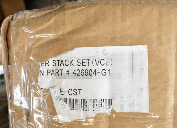 33 BRAND NEW! Boxes Including 901STACKECST Vulcan STACK/E-CST Electric Convection Oven Stacking Kit with Casters, 347RP9WHSS Visions Wave 9" White Plastic Plate - 180/Case, 245T150BRNBL Baker's Lane 2" x 3" Chocolate Brown Small Tulip Baking Cup - 1000/Case, 5005DNAPFLTE Choice 14" x 14" White Linen-Feel Flat-Packed Dinner Napkin - 1000/Case, 126994 Plastic Lid, 2 Box 79516ESWHWHT Emperor's Select 16 oz. White Paper Take-Out Container with Wire Handle - 500/Case, 433WH16612C Choice 16" x 6" x 12" White Paper Customizable Shopping Bag with Handles - 250/Case, 129MCS38B Choice 38 oz. Black Rectangular Microwavable Heavy Weight Container with Lid 8 3/4" x 6 1/4" x 2" - 150/Case, Nylon Hairnet Cap, 433NHT101H Choice 1/6 Standard Size White "Thank You" Medium-Duty Plastic T-Shirt Bag - 1000/Case, 500TW7 Choice 7 oz. Translucent Thin Wall Plastic Cold Cup - 2500/Case, 128HD16COMBO Choice Heavy Duty 16 oz. Microwavable Translucent Plastic Deli Container and Lid Combo Pack - 240/Case, 127RD12BULK Choice 12 oz. Customizable Microwavable Translucent Round Deli Container - 500/Case, 127RD16BULK Choice 16 oz. Customizable Microwavable Translucent Round Deli Container - 500/Case, Dart C53PST1 ClearSeal Hinged Lid Plastic Container 5 3/8" x 5 1/4" x 2 5/8" - 500/Case, 500TW12 Choice 12 oz. Translucent Thin Wall Plastic Cold Cup - 1000/Case. 33 Times Your Bid!   - Image 5 of 12