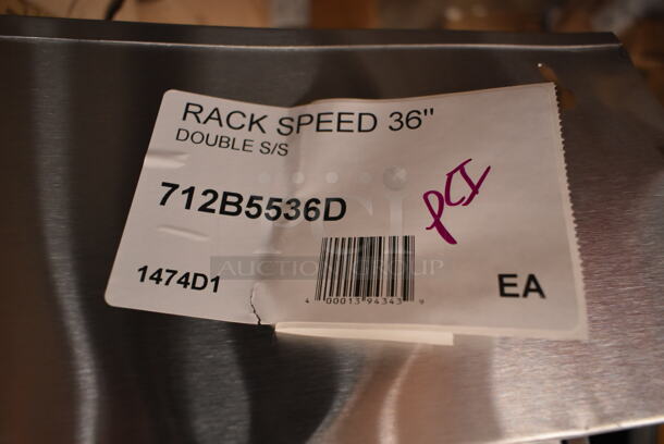 BRAND NEW SCRATCH AND DENT! Lot of Various Items Including 16 Barfly M37080 Stainless Steel Mixing Cups, Black Wall Mount Paper Towel Dispenser and 712B5536D Double Stainless Steel Speedwell.  - Image 7 of 9