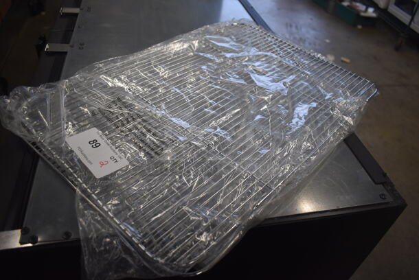 2 BRAND NEW! Metal Cooling Racks. 16x25x1. 2 Times Your Bid! - Image 2 of 2
