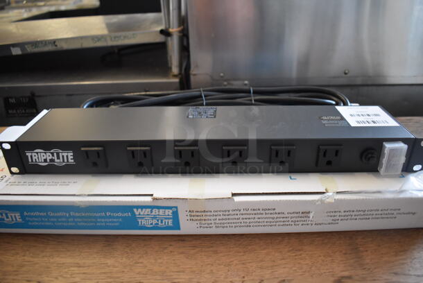 2 BRAND NEW IN BOX! Tripp Lite RS-1215-RA Rack Mount Power Strips. 19x4x2. 2 Times Your Bid!