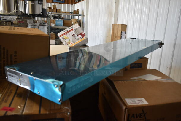 BRAND NEW SCRATCH AND DENT! 2023 ServIt 423SWTD60 60" High Wattage Double Strip Warmer with On/Off Toggle Controls and 3" Spacer. 120 Volts, 1 Phase.  - Image 4 of 6