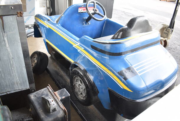 Wieco Metal Commercial Coin Operated Electric Powered Car Ride / Amusement Ride. Cannot Test - Needs New Power Cord - Image 3 of 7