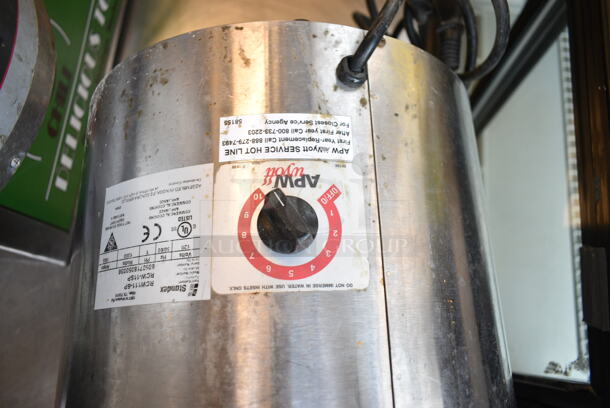 2 APW Wyott RCW111-SP Stainless Steel Commercial Countertop Soup Warmer. 120 Volts, 1 Phase. 2 Times Your Bid! Tested and Working! - Image 6 of 9