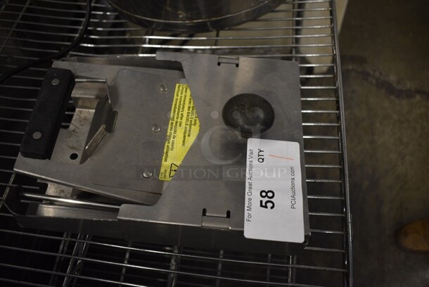 Stainless Steel Bagel Slicer. 8x12x5.5. - Image 4 of 4