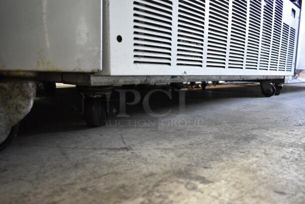 Master-Bilt BLG-48HD Metal Commercial 2 Door Reach In Freezer Merchandiser w/ Poly Coated Racks on Commercial Casters. 115/208-230 Volts, 1 Phase. - Image 3 of 6