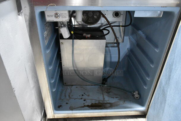 Delfield ND21RS00 Stainless Steel Commercial Single Door Undercounter Cooler. 115 Volts, 1 Phase. Tested and Working! - Image 3 of 7