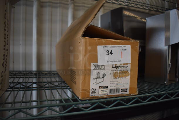 IN ORIGINAL BOX! DualLite Liteforms Metal Emergency Light. 14x5.5x5.5 - Image 4 of 7