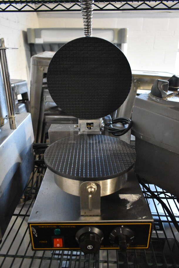 2020 XC-XG-1 Stainless Steel Commercial Countertop Waffle Cone Maker. 110 Volts, 1 Phase. Tested and Working! - Image 4 of 5