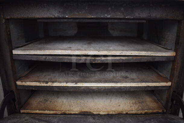 2 Peerless CE131D-3 Stainless Steel Electric Powered Commercial Ovens w/ Cooking Stones. 220 Volts, 3 Phase. 30x32x63. 2 Times Your Bid! - Image 5 of 9