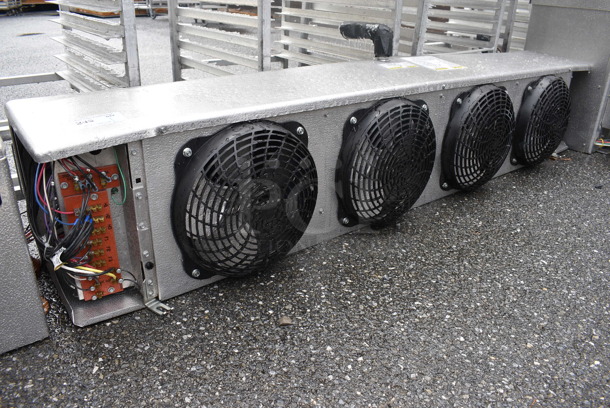 Model LSF180BMC6K Metal Commercial Condenser Fan for Walk In Box. 208-230 Volts, 1 Phase. 78x15x18