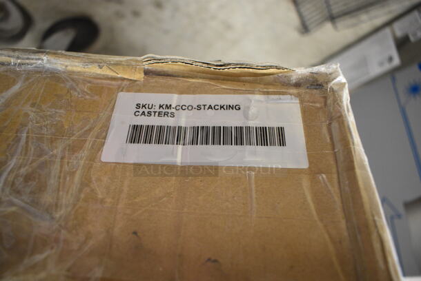 BRAND NEW SCRATCH AND DENT! KoolMore KM-CCO-STACKING Casters - Image 3 of 6