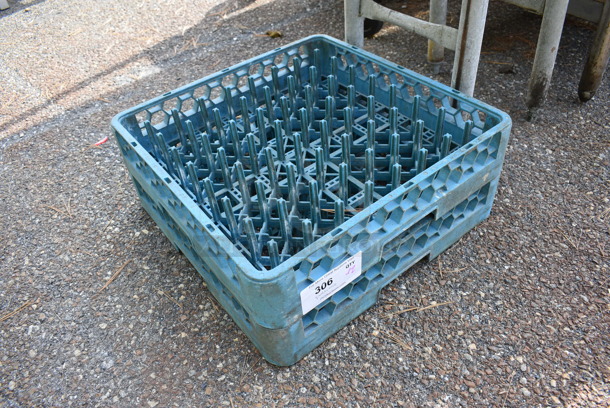 ALL ONE MONEIY! Lot of 2 Poly Blue Dish Caddies. 19.5x19.5x4 - Image 3 of 3