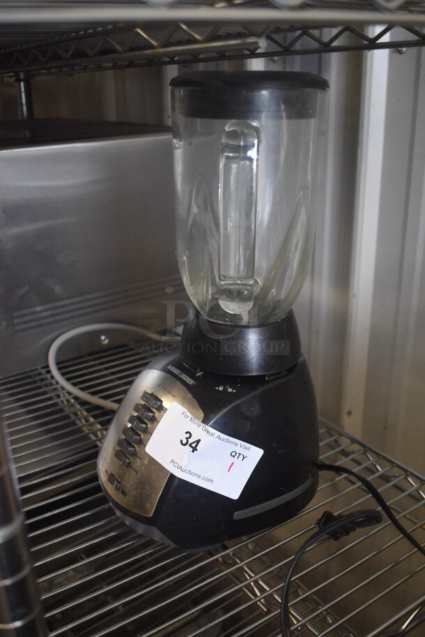 Black & Decker BLC Type 1 Blender 120 Volts 1 Phase. Tested and Working!  - Image 3 of 8