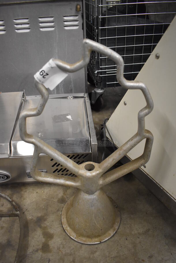 Metal Commercial 80 Quart Pastry Knife Attachment for Mixer. 13x3x23.5 - Image 2 of 5
